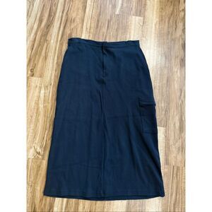 Route 66 Navy Sweat Skirt Size XL